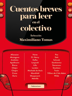 cover image of Cuentos breves para leer en el colectivo